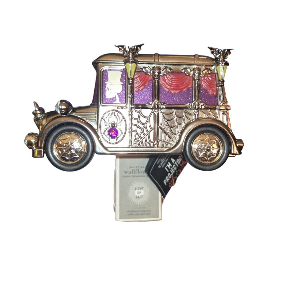 Bath & Body Works Wallflowers Hearse Projector Light Plug In OS Halloween Spooky